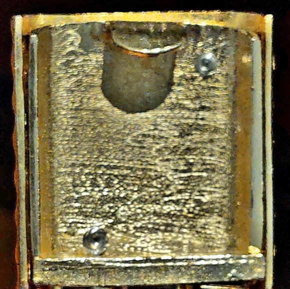 Vintage 70s Gold Stretch Belt w/ Gemstones Buckle - Picture 7 of 11